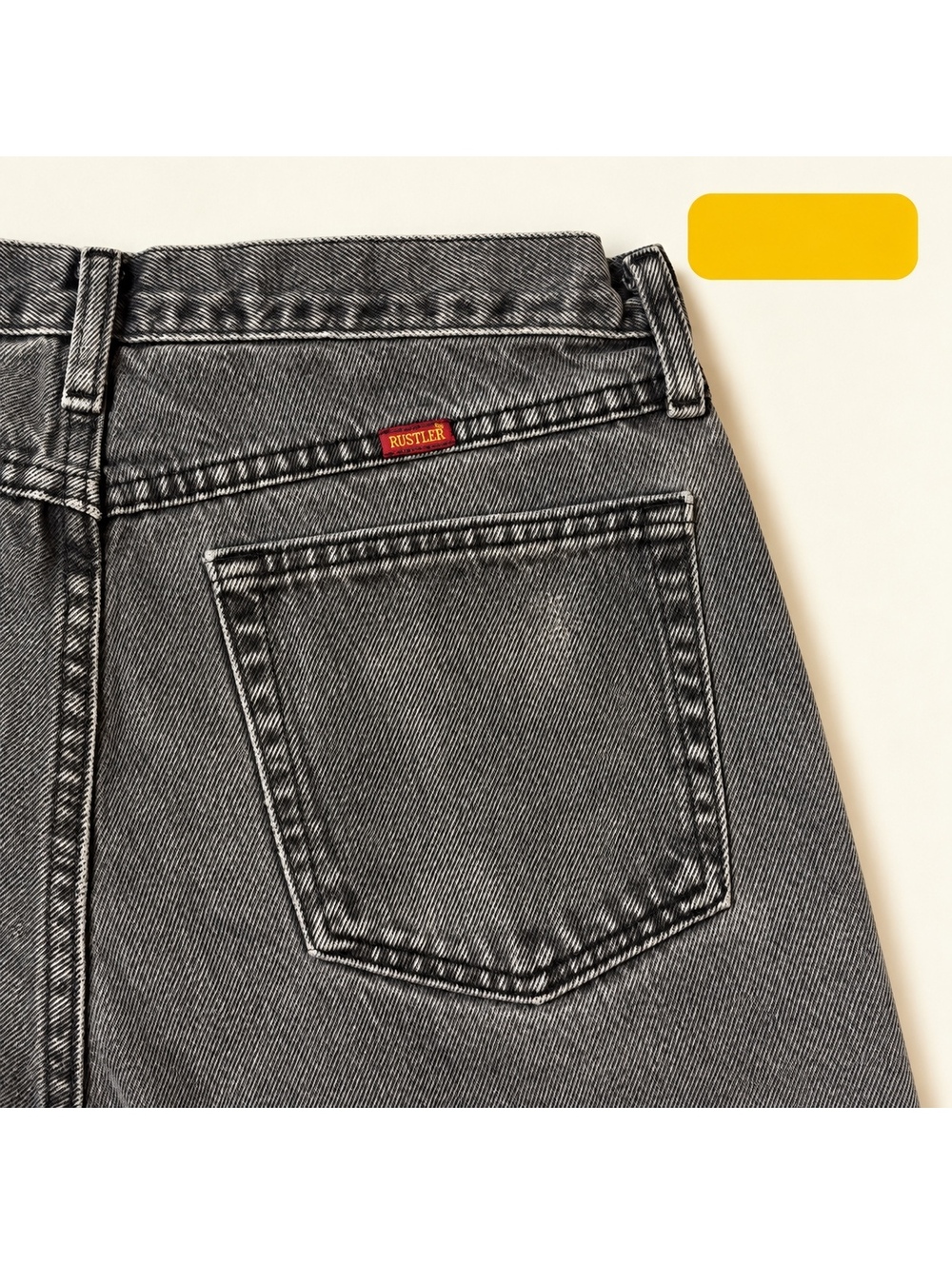 Rustler Black Jeans 33x30